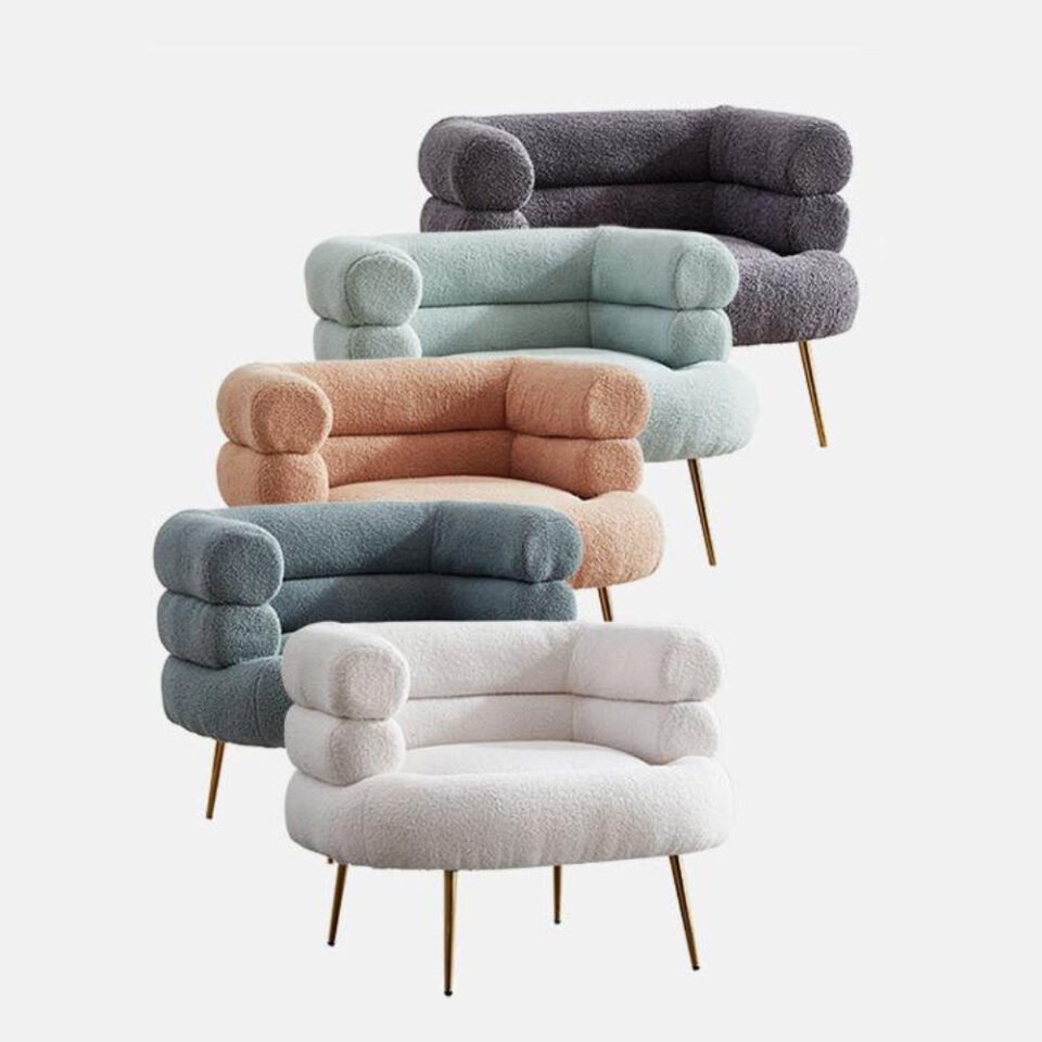 Gary Barrel Swivel Armchair