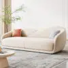 Jamaica Modular 3 Seater Velvet Sofa – Beige