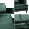 Marion 2 Seater Velvet Sofa – Green
