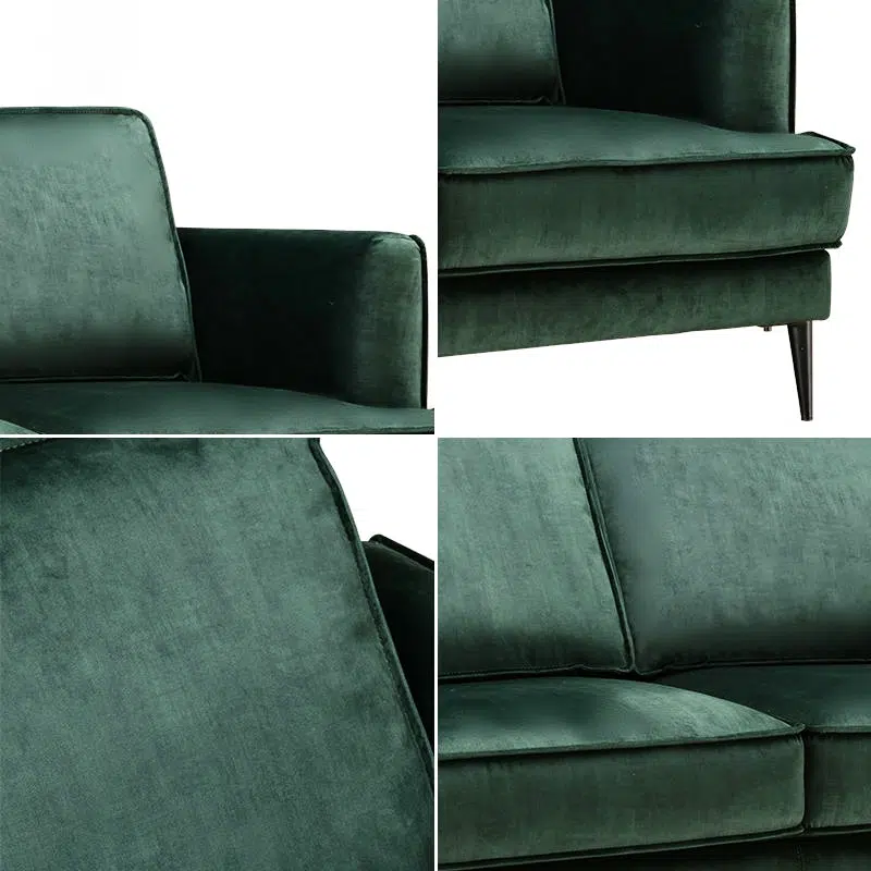 Marion 2 Seater Velvet Sofa – Green