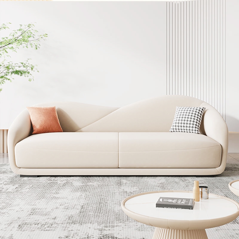 Jamaica Modular 3 Seater Velvet Sofa – Beige