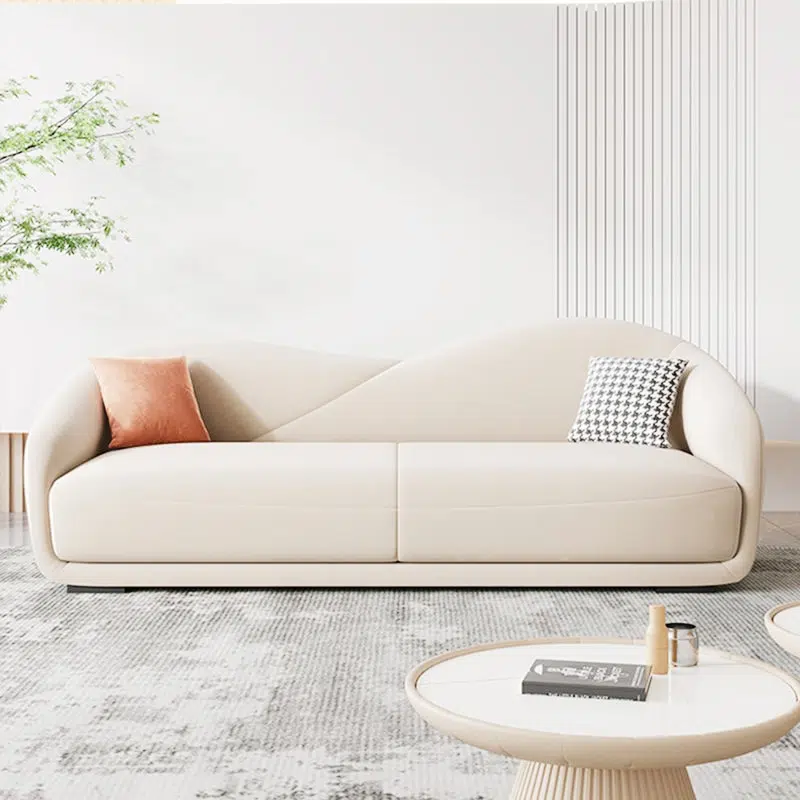 Jamaica Modular 3 Seater Velvet Sofa – Beige…