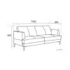 Marion 2 Seater Velvet Sofa – Green