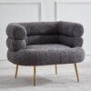 Gary Barrel Swivel Armchair