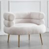 Gary Barrel Swivel Armchair