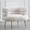 Gary Barrel Swivel Armchair