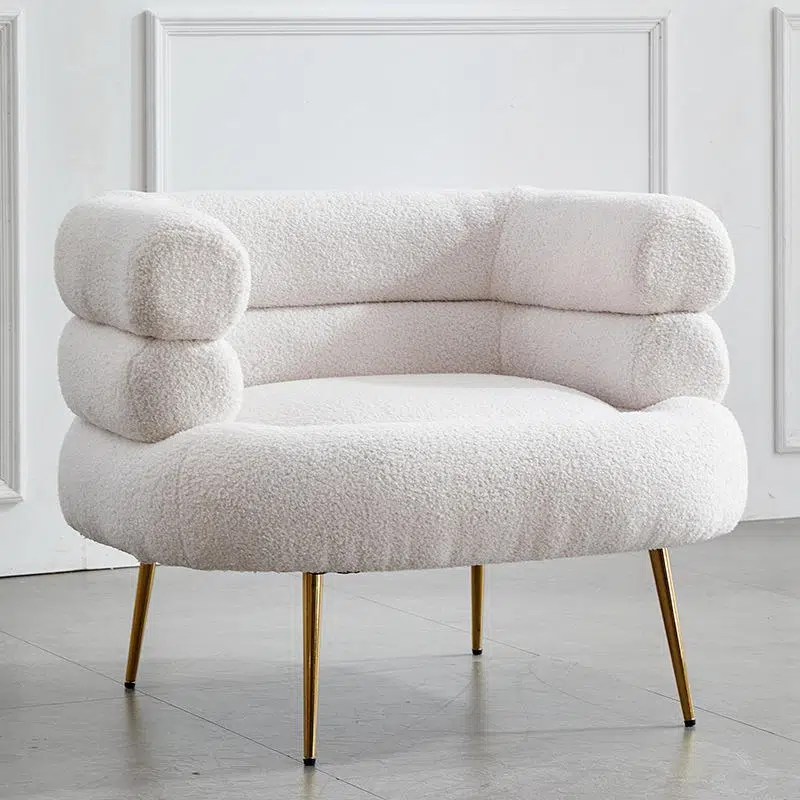 Gary Barrel Swivel Armchair