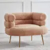 Gary Barrel Swivel Armchair