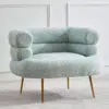 Gary Barrel Swivel Armchair