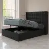 Toulouse Linen Storage Bed