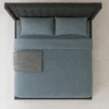 Toulouse Linen Storage Bed