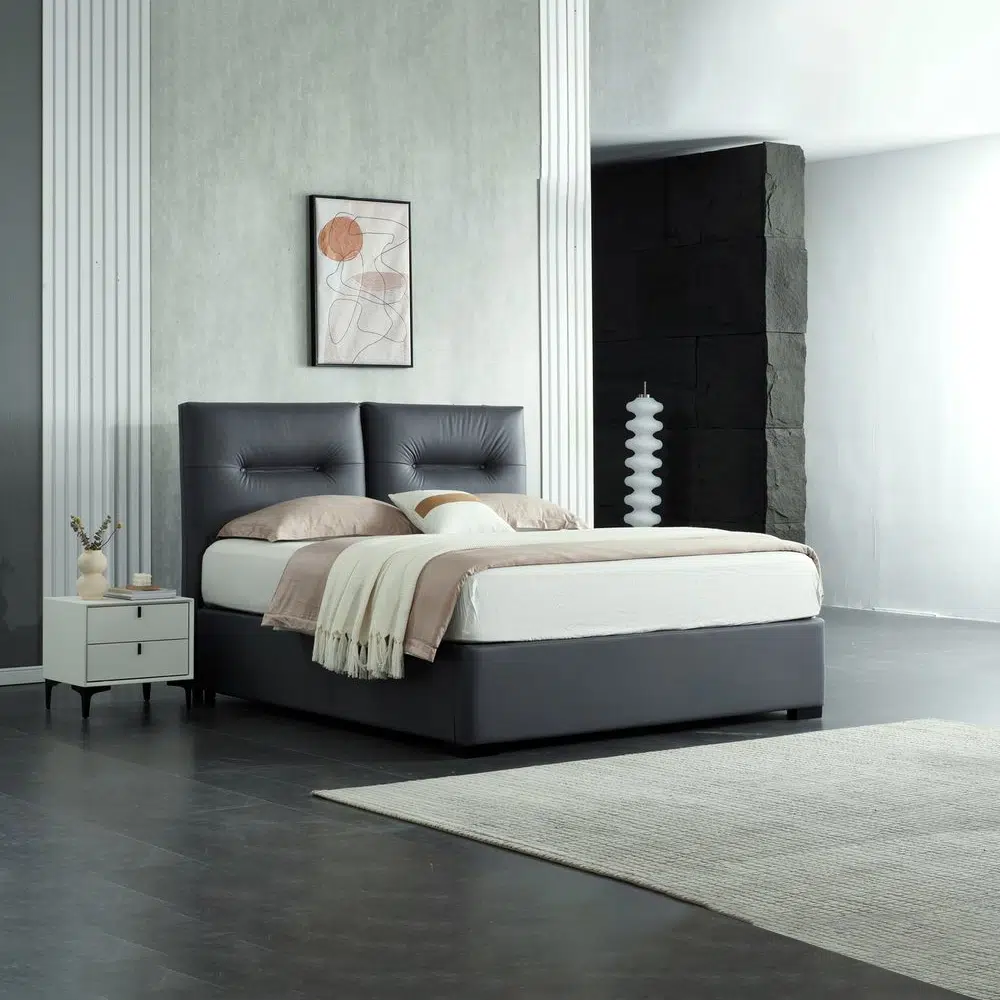 Livingston Storage Bed (Grey)