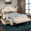Mod Storage Velvet Bed