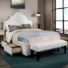 Mod Storage Velvet Bed