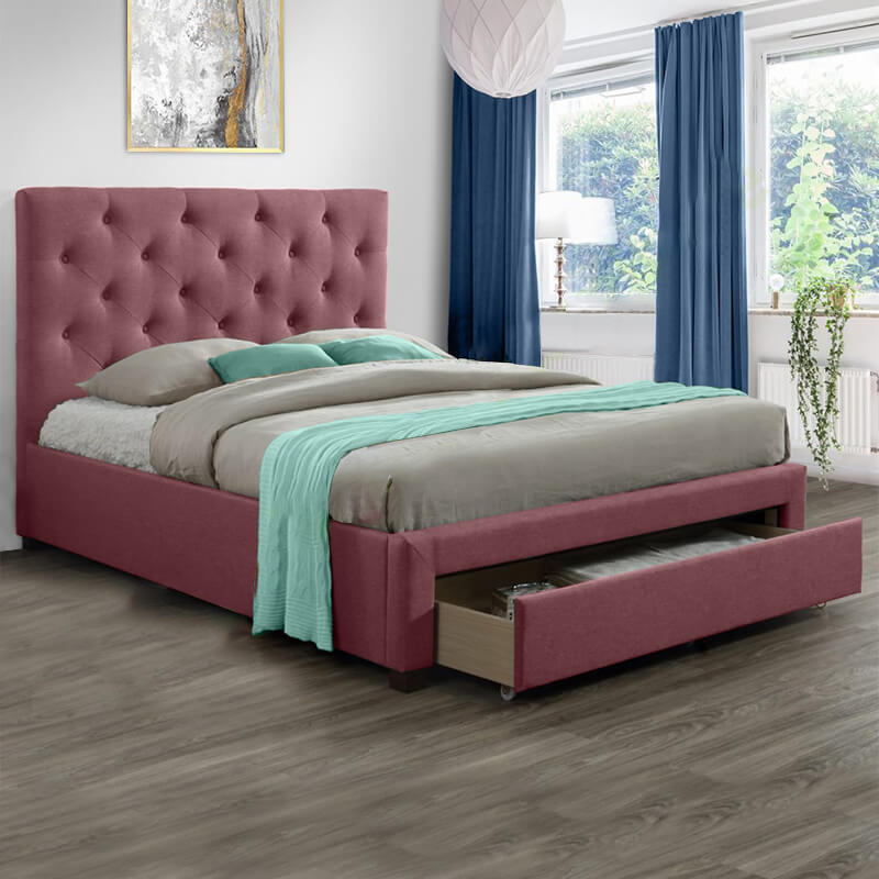 Parker Storage Bed (Pink)