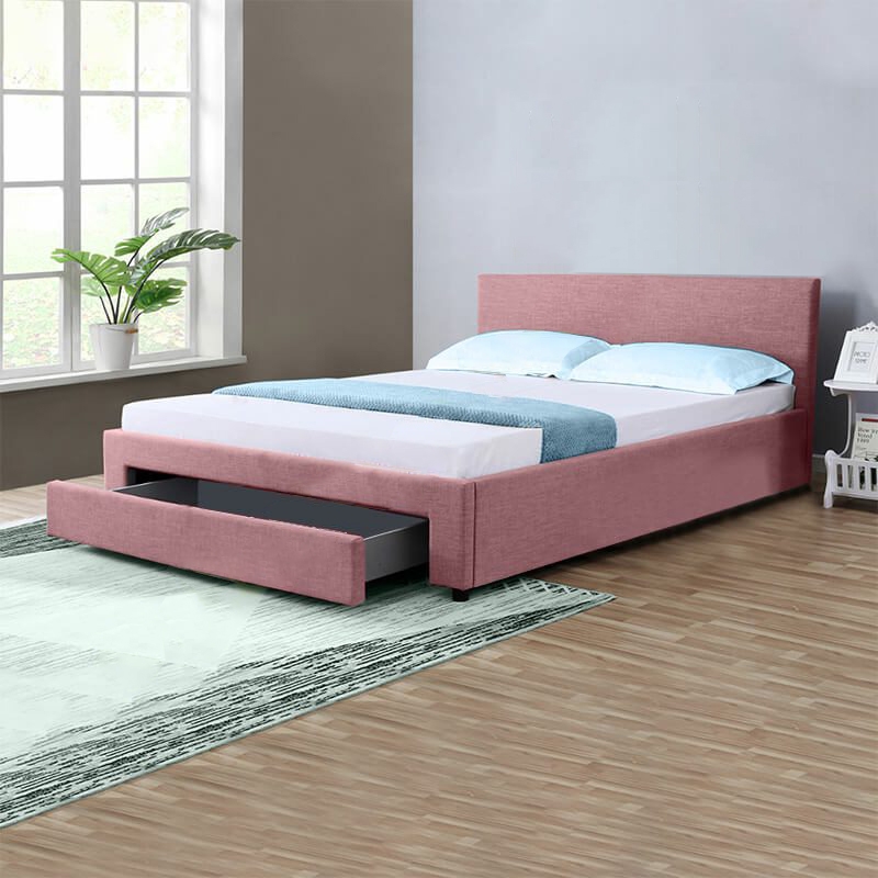 Lana Pink Storage Bed