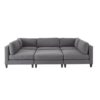 Delsie 5 Seater Modular Sectional Sofa
