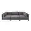 Delsie 5 Seater Modular Sectional Sofa