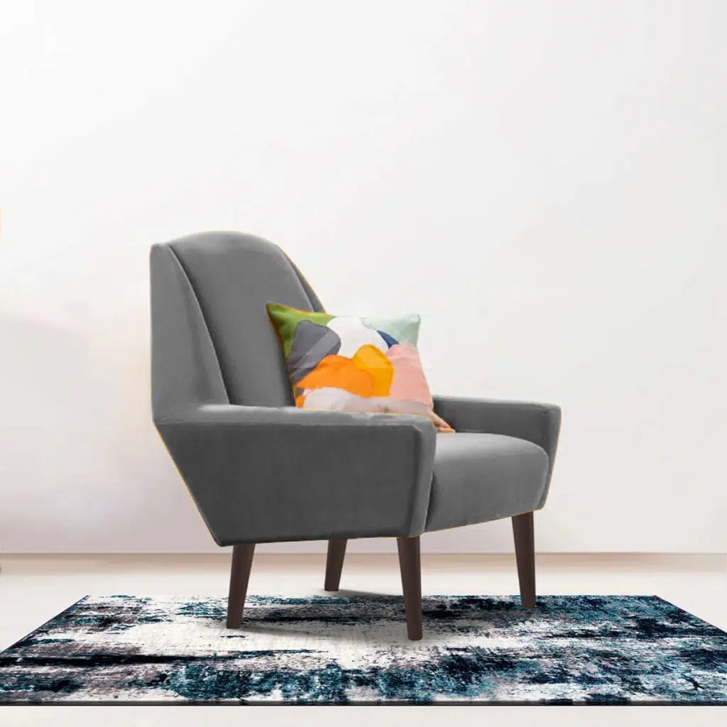 Aabrina 1 Seater Velvet Armchair