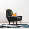 Aabrina 1 Seater Velvet Armchair