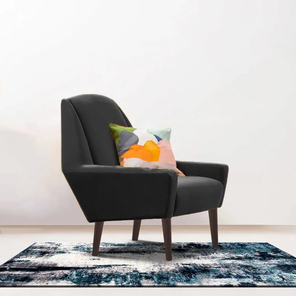 Aabrina 1 Seater Velvet Armchair