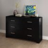 Besta 6-Drawer Double Dresser