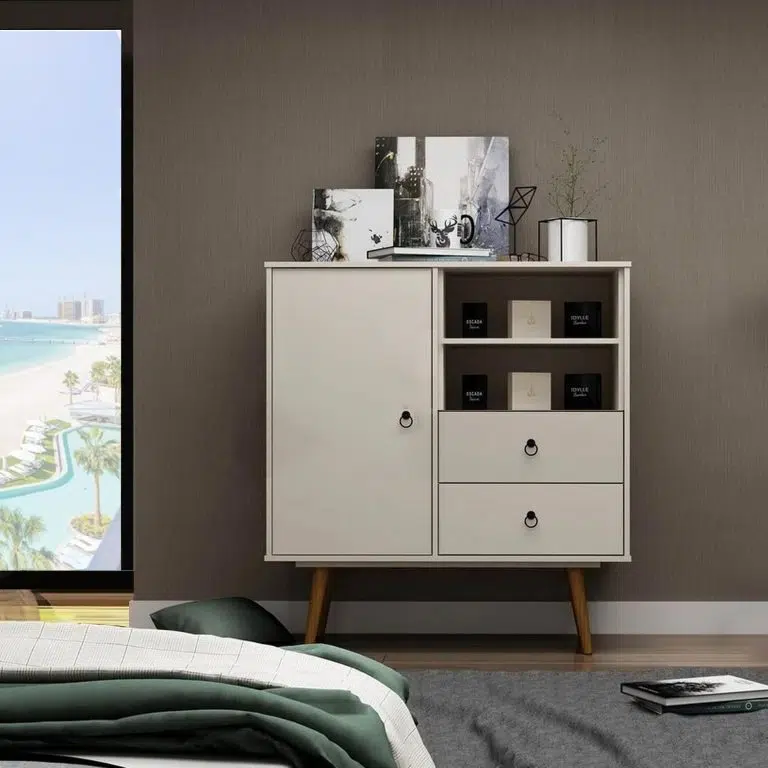 Nordkisa Modern 2-Drawer Dresser