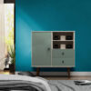 Nordkisa Modern 2-Drawer Dresser