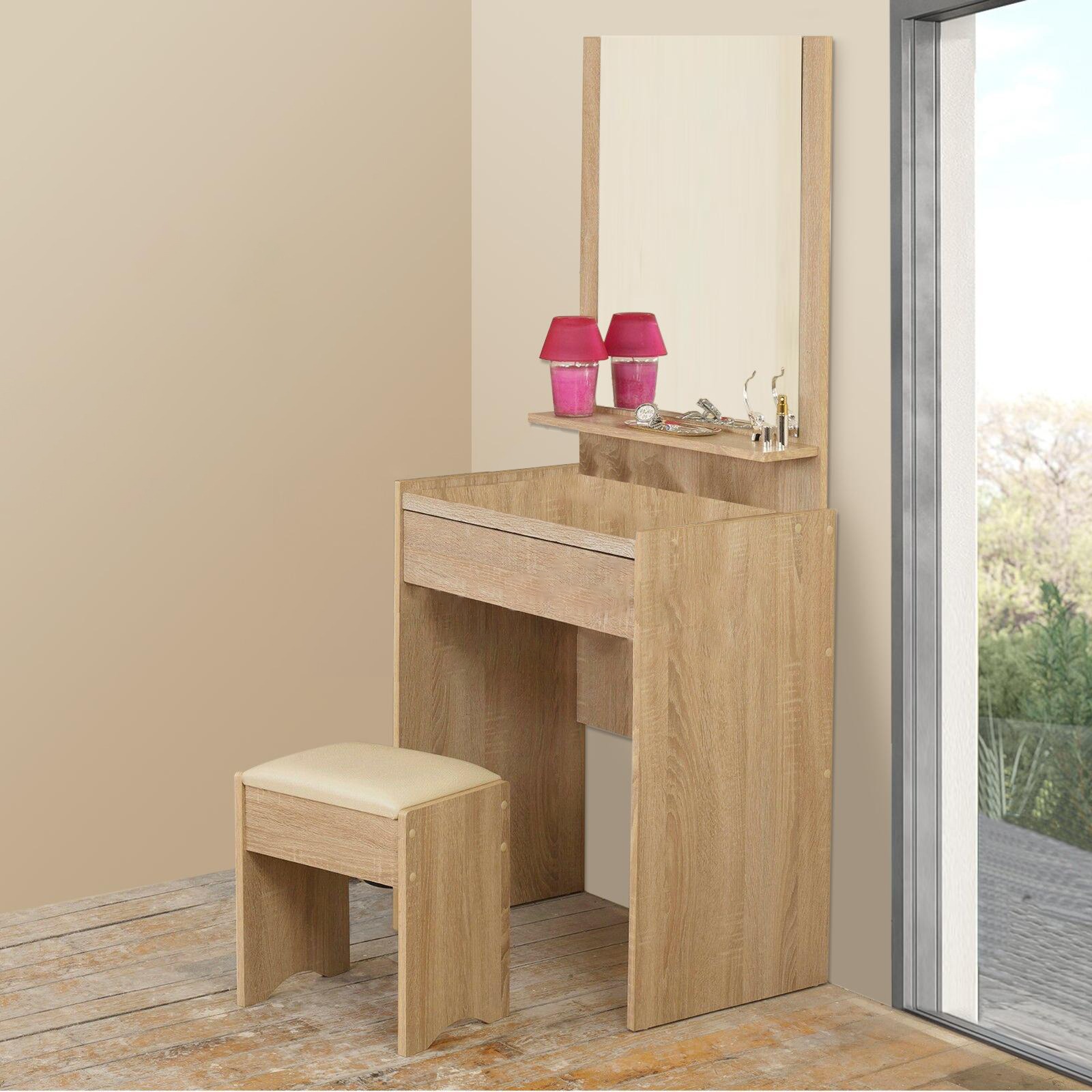 Syvde 1-Stool Dresser Table