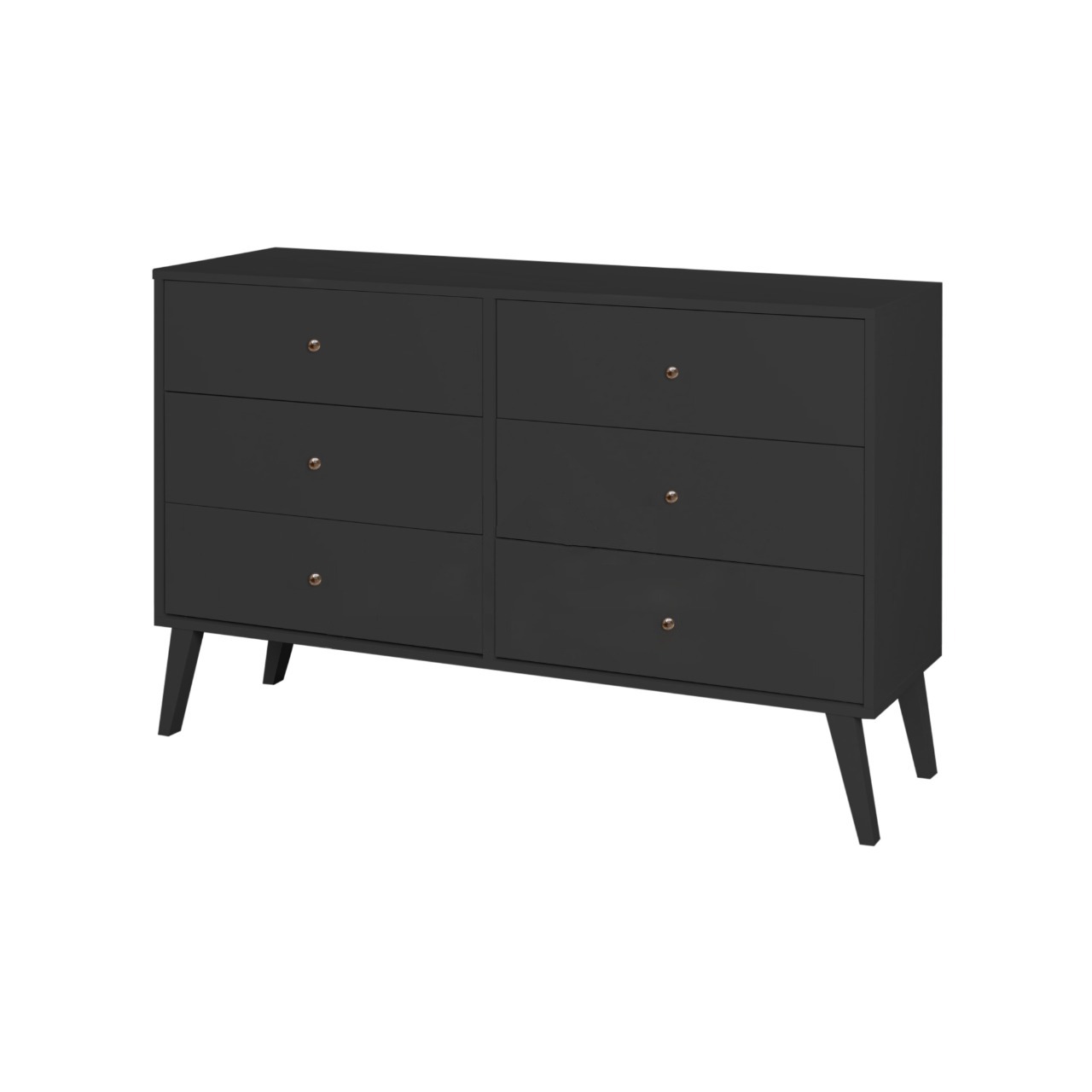 Vittsjo Modern 6-Drawer Dresser