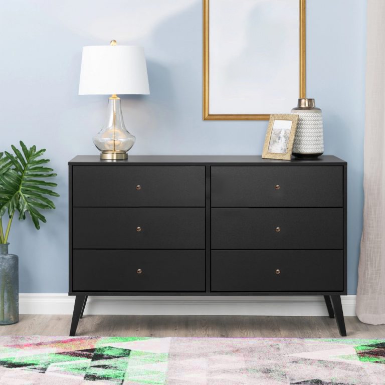 Vittsjo Modern 6-Drawer Dresser