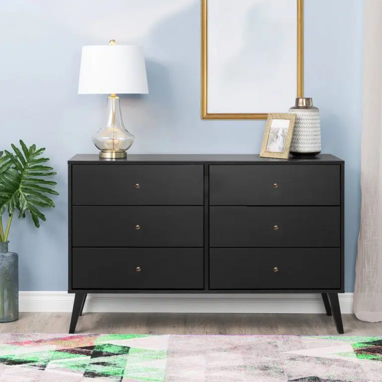 Vittsjo Modern 6-Drawer Dresser