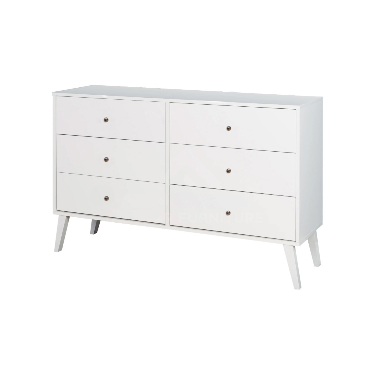 Vittsjo Modern 6-Drawer Dresser