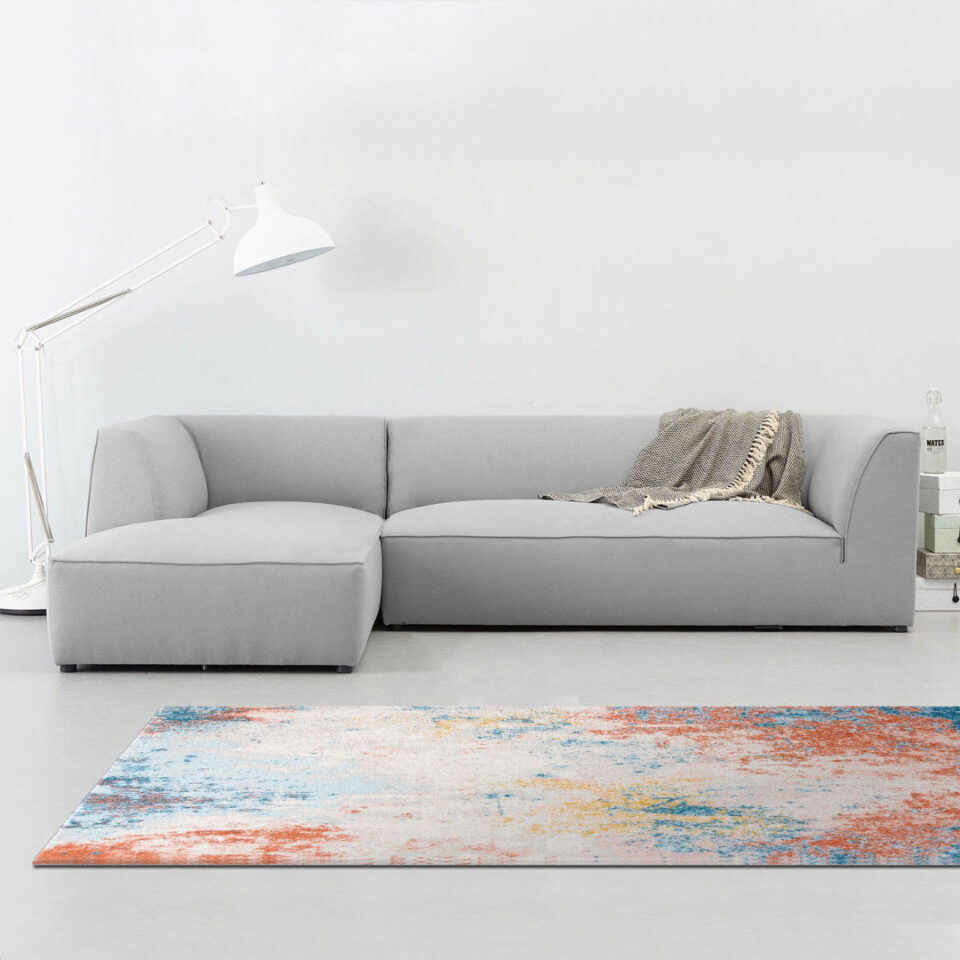 Bladen 3 Seater L-Shape Velvet Sofa…