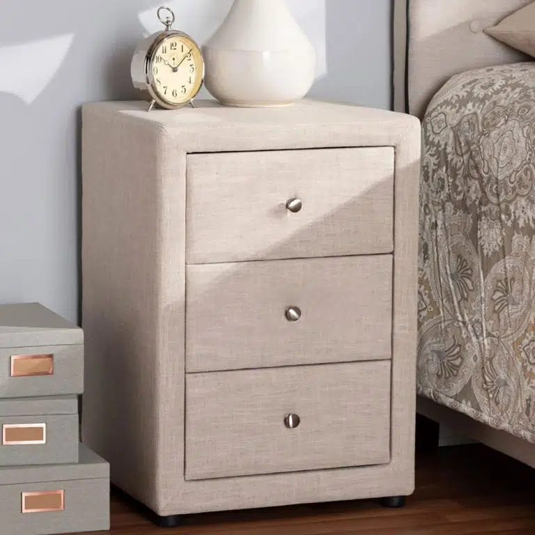 Burvik 3-Drawer Nightstand