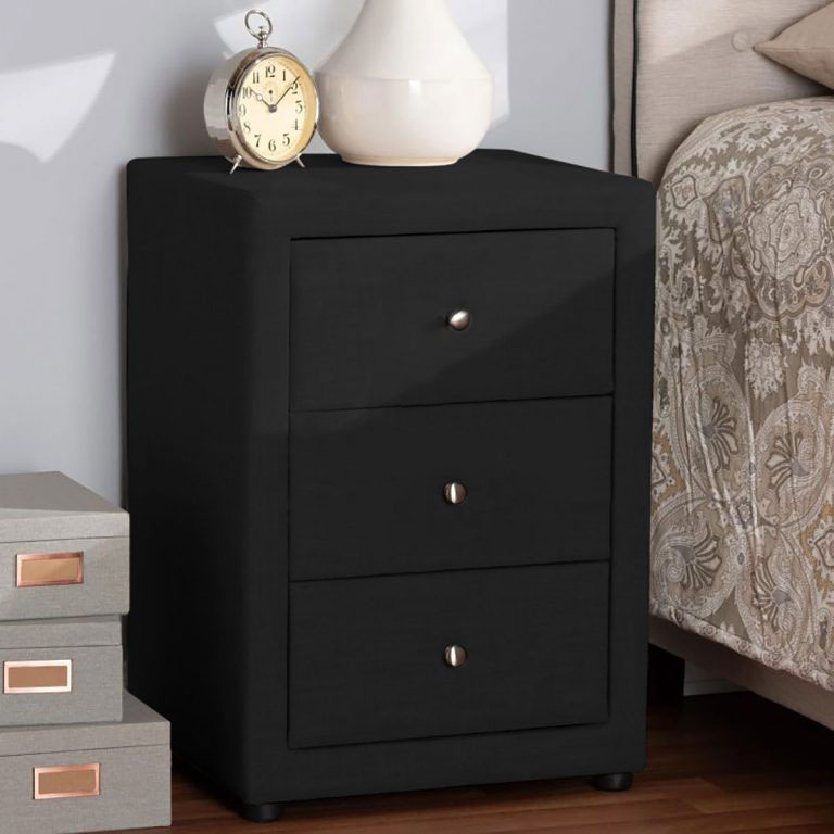 Burvik 3-Drawer Nightstand