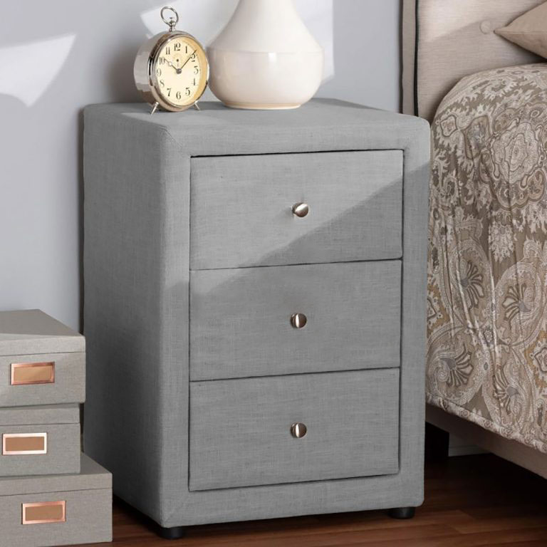 Burvik 3-Drawer Nightstand