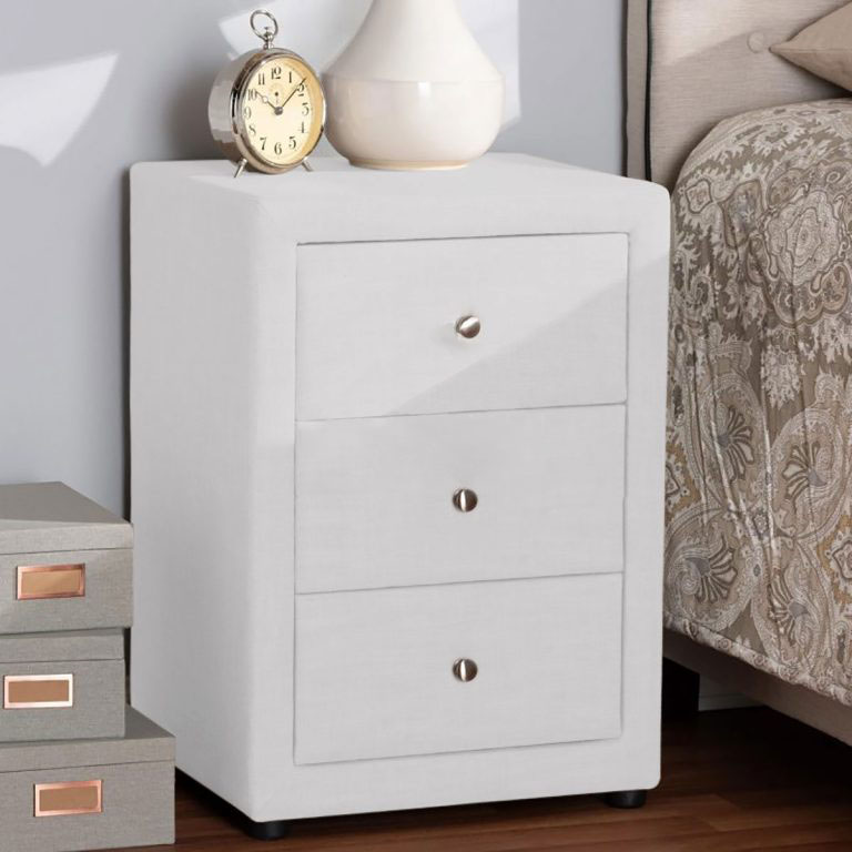 Burvik 3-Drawer Nightstand