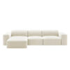 Dennes 3 Seater L-Shape Polyester Sofa