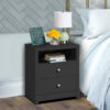 Knarrevik 2-Drawer Bedside Table