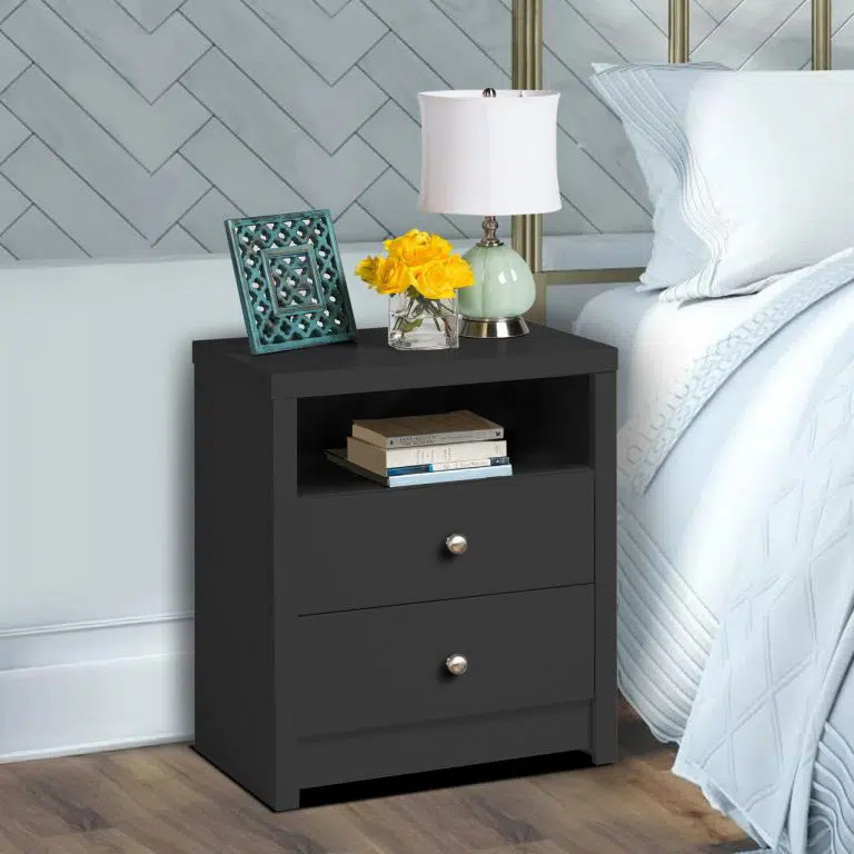 Knarrevik 2-Drawer Bedside Table