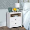 Knarrevik 2-Drawer Bedside Table