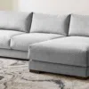 Rawcliffe 3 Seater L-Shape Velvet Sofa