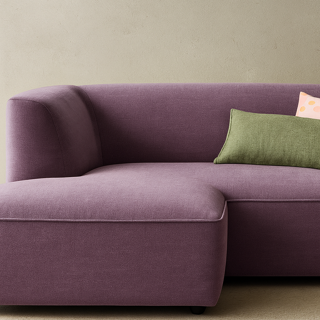 Harmony 3 Seater L-Shape Polyester Sofa