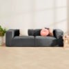 Osborn 2 Seater Polyester Sofa