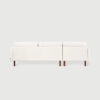 Atollo 3 Seater L-Shape Linen Fabric Sofa