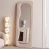 Hovet Wave Boucle Floor or Hanging Mirror