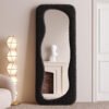 Hovet Wave Boucle Floor or Hanging Mirror
