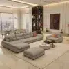 Gazini 6 Seater Sectional Leather Sofa