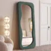 Hovet Wave Boucle Floor or Hanging Mirror